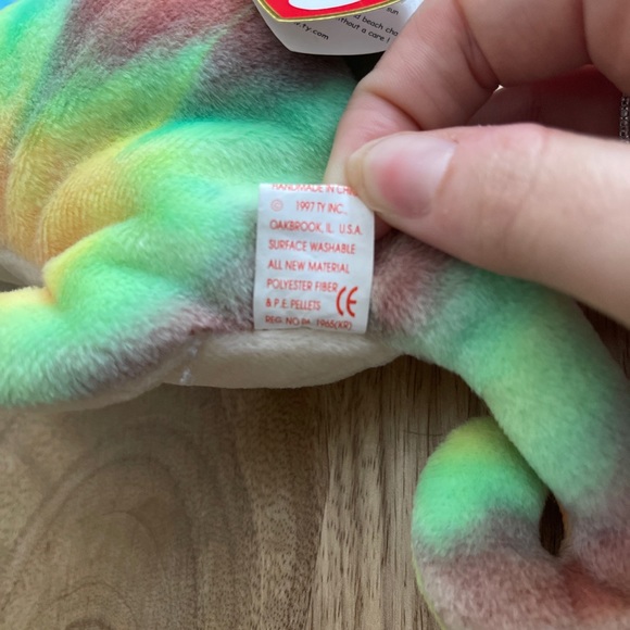 Ty Beanie Baby Iggy the iguana - Picture 8 of 8